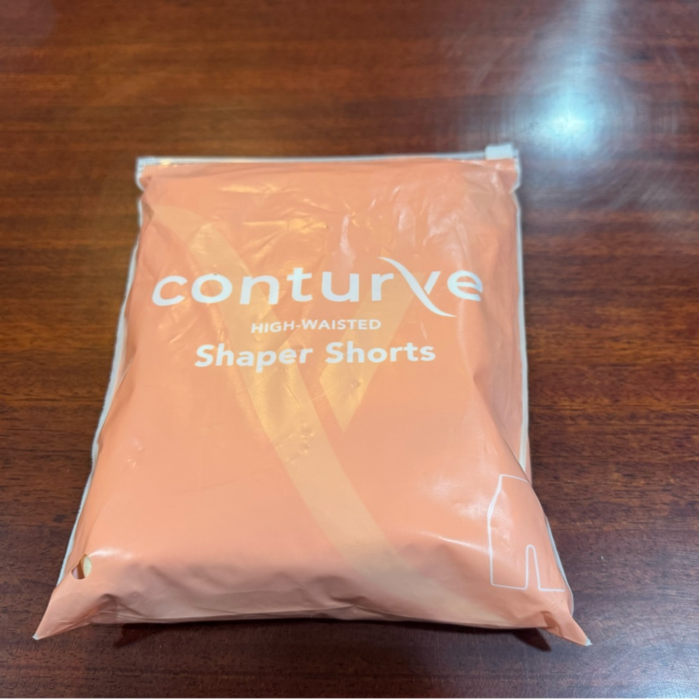 Womens High Waist Beige Leggings Shaper Shorts